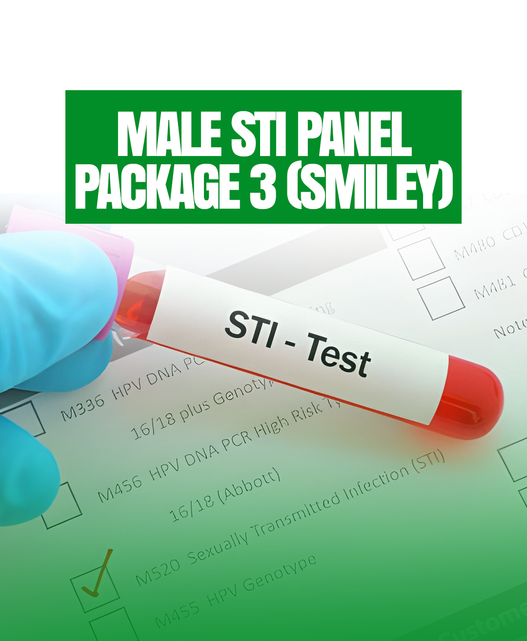 MALE STI PROFILE PACKAGE 3 (Smiley)